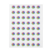 Farbige Regenbogenrose (Bogen)