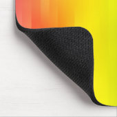 Farbige Regenbogenstreifen Mousepad (Ecke)