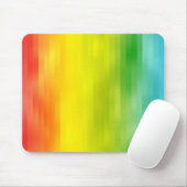 Farbige Regenbogenstreifen Mousepad (Mit Mouse)