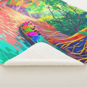 Farbige Regenwald-Flusssafari Sherpadecke (3/4)