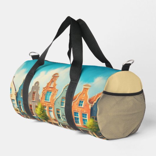 Farbige Reisetasche Duffle Bag (Rechte Ecke)