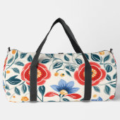 Farbige Reisetasche mit kräftigem Rot Duffle Bag (Vorderseite)