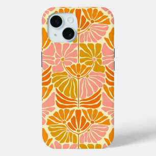 Farbige Retro-Blume Case-Mate iPhone Hülle