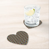 Farbige Retro-Daisy-Blumenmuster-Whimsical Untersetzer (Vor Ort)