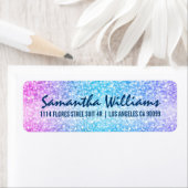 Farbige Retro-Glitzer und Glitzern (Insitu)