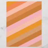 Farbige Retro-Größe der Minimalistischen Rezeptors (Rückseite)