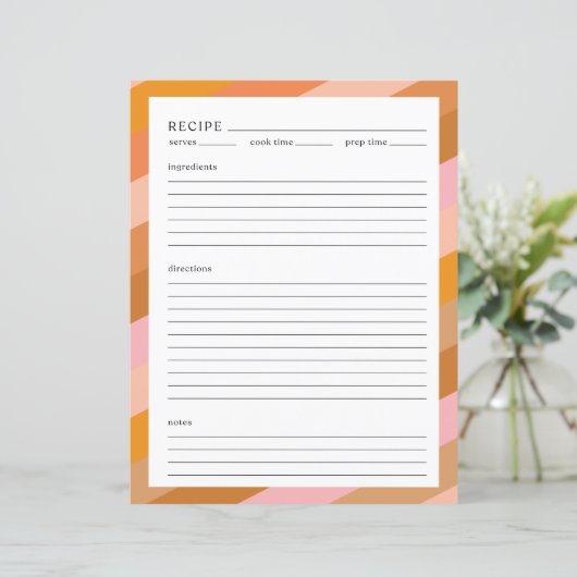 Farbige Retro-Größe der Minimalistischen Rezeptors (Stehend Vorderseite)