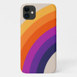 Farbige Retro-Regenbogenkunst Case-Mate iPhone Hülle