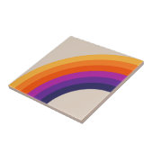 Farbige Retro-Regenbogenkunst Fliese (Seite)