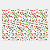 Farbige Retro-Saitenbeleuchtung, die Papier umwick (Vorderseite 2)