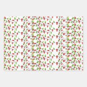 Farbige Retro-Saitenbeleuchtung, die Papier umwick (Vorderseite)