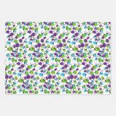 Farbige Retro-Saitenbeleuchtung, die Papier umwick (Vorderseite 2)