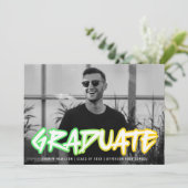 Farbige Retro Typografie-Foto-Abschluss der 90er J Ankündigung (Stehend Vorderseite)