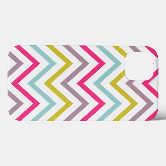 FARBIGE RETRO ZICKZACK PATTERN-IPAD AIR HÜLLEN (Rückseite (Horizontal))