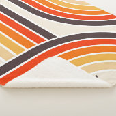 Farbige Retrobögen und -linien Sherpadecke (3/4)