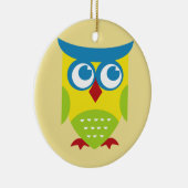 Farbige Retroschale Keramik Ornament (Rechts)