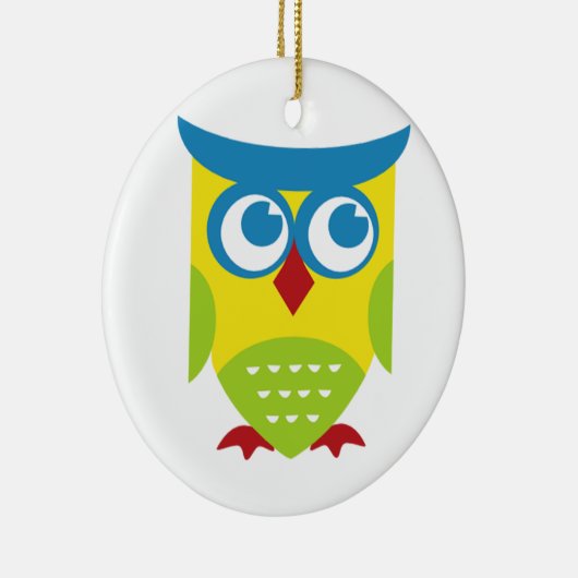 Farbige Retroschale Keramikornament (Rechts)