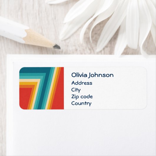 Farbige Retrostreifen - 70er, 80er (Insitu)