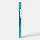 Farbige Retrostreifen - 70er, 80er Case-Mate iPhone Hülle (Rückseite / Links)