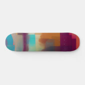 Farbige Retrotonmischung Skateboard (Horizontal)