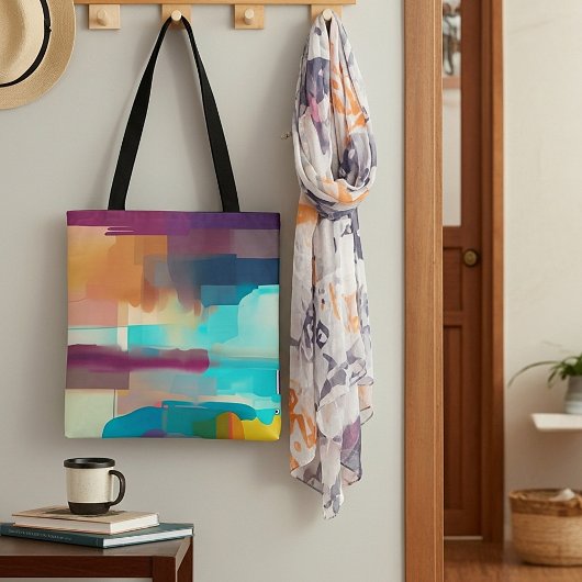 Farbige Retrotonmischung Tasche