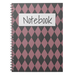 Farbige Rhombus-Kissen Notizblock