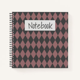 Farbige Rhombus-Klassik Notizblock