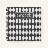 Farbige Rhombus-Klassik Notizblock (Vorderseite)
