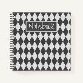 Farbige Rhombus-Klassik Notizblock