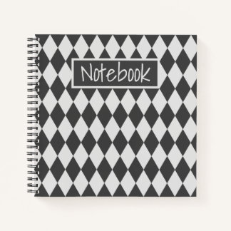 Farbige Rhombus-Klassik Notizblock