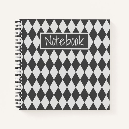 Farbige Rhombus-Klassik Notizblock (Vorderseite)