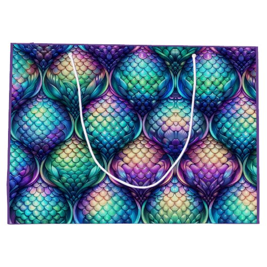 Farbige/rieszierende Wasserwaagen Große Geschenktüte (Rückseite)