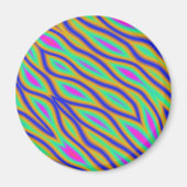 Farbige Ripples Magnet (Vorne)