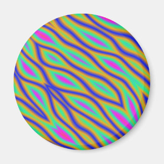 Farbige Ripples Magnet