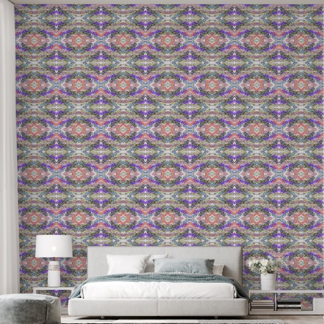 Farbige Risiken Tapete (Schlafzimmer)
