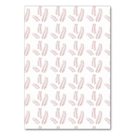 Farbige Rollen aus Packpapier mit verschiedenen Fo Tischnummer (Vorderseite)