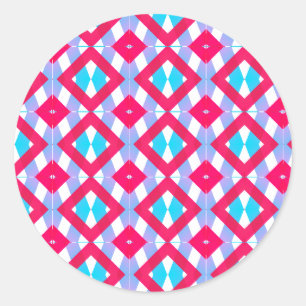 Farbige rosa, lila und blaue Aufkleber