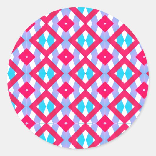 Farbige rosa, lila und blaue Aufkleber (Vorderseite)