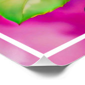 Farbige Rose Blume Digitale Malerei-47566 Poster (Ecke)