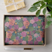 Farbige Rose Blume Seidenpapier (Geschenk)
