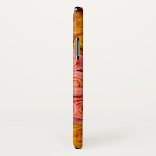 Farbige Rose Case-Mate iPhone Hülle (Hinten/Rechts)