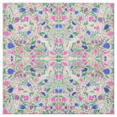 Farbige Rose Gold Blumenblätter Illustrationen Stoff (Muster)