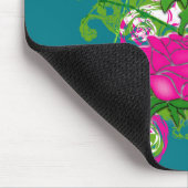 Farbige Rose Mousepad (Ecke)