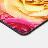 Farbige Rose Schreibtischunterlage (Ecke)