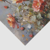 Farbige Rose Wasserfarben-Decoupage Seidenpapier (Ausschnitt)