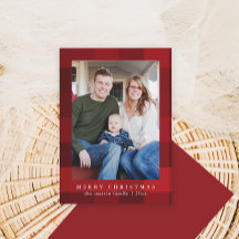 Farbige rote Karierte Printwerbung Weihnachten