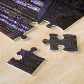 Farbige Royal Chapel Kirche verkleidet Glasfenster Puzzle (Seite)