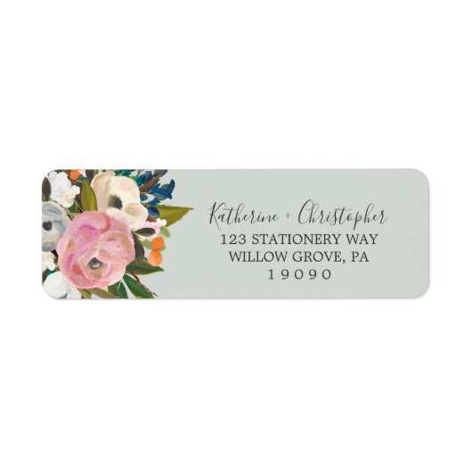 Farbige Rücksendeadresse (Vorne)