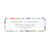 Farbige Rücksendeadresse (Vorne)