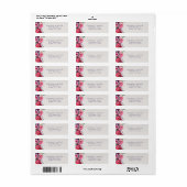 Farbige Rücksendeadresse (Vorne)